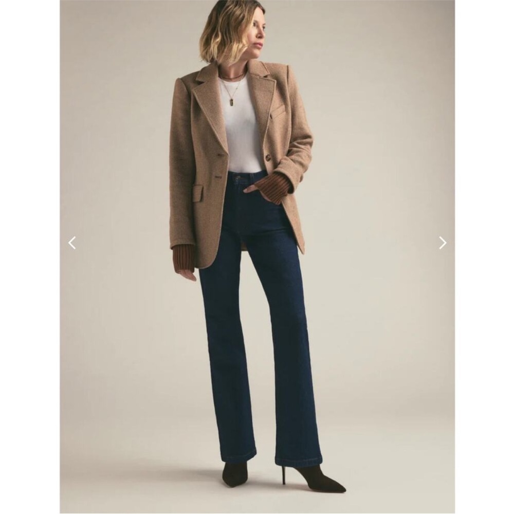 Favorite Daughter Morgan Shortie High Rise Boot Jeans in Pepper